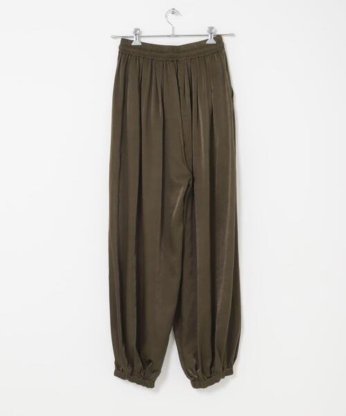 KBF（ケイビーエフ）の「サテンバルーンパンツ（その他パンツ・レディース・グリーン系その他/ベージュ・ONE）」の6枚目の写真