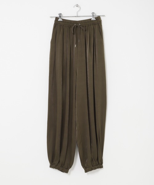 KBF（ケイビーエフ）の「サテンバルーンパンツ（その他パンツ・レディース・グリーン系その他/ベージュ・ONE）」の19枚目の写真