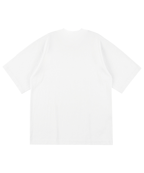 NTET（エンティーイーティー）の「無地オーバーサイズ半袖Tシャツホワイト（Tシャツ/カットソー・メンズ・その他・S/M/L/XL）」の2枚目の写真