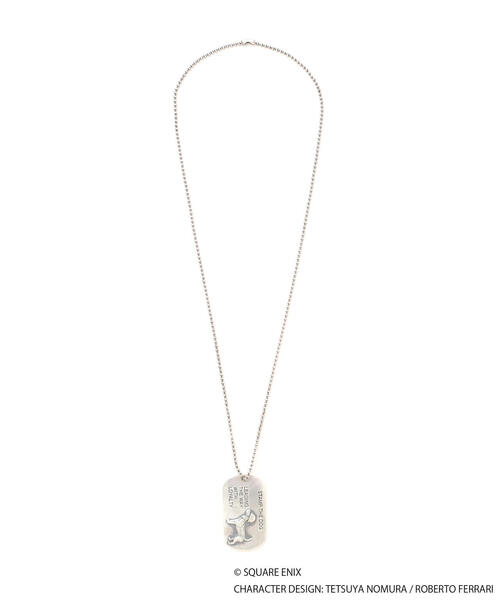 AVIREX(アヴィレックス)の「《AVIREX × FINAL FANTASY VII REMAKE》 DOG TAG "STAMP THE DOG"(ネックレス・メンズ・シルバー・F)」の6枚目の写真