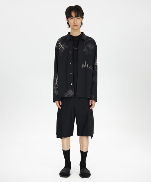 YOUTH(ユース)の「「レッドプラント」コンバーチブルカラーシャツ(シャツ/ブラウス・メンズ・その他・L/S/M)」の2枚目の写真