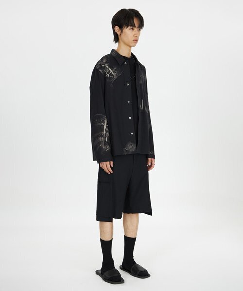 YOUTH(ユース)の「「レッドプラント」コンバーチブルカラーシャツ(シャツ/ブラウス・メンズ・その他・L/S/M)」の3枚目の写真