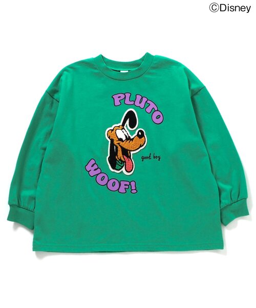 Disney（ディズニー）の「WEB限定 ディズニーフレンズサガラモチーフTシャツ（Tシャツ/カットソー・キッズ・グリーン/ピンク/ネイビー/オフホワイト/サックスブルー・80/90/100/110/120/130/140）」の18枚目の写真