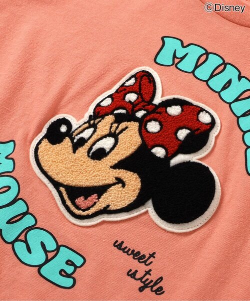 Disney（ディズニー）の「WEB限定 ディズニーフレンズサガラモチーフTシャツ（Tシャツ/カットソー・キッズ・グリーン/ピンク/ネイビー/オフホワイト/サックスブルー・80/90/100/110/120/130/140）」の15枚目の写真