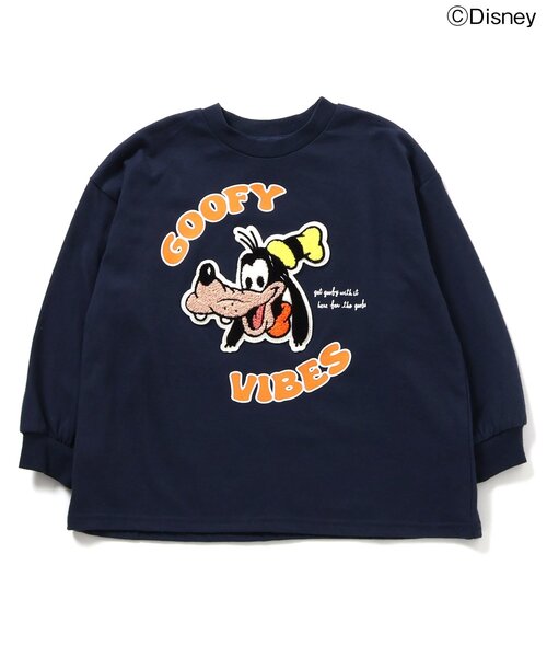 Disney（ディズニー）の「WEB限定 ディズニーフレンズサガラモチーフTシャツ（Tシャツ/カットソー・キッズ・グリーン/ピンク/ネイビー/オフホワイト/サックスブルー・80/90/100/110/120/130/140）」の13枚目の写真
