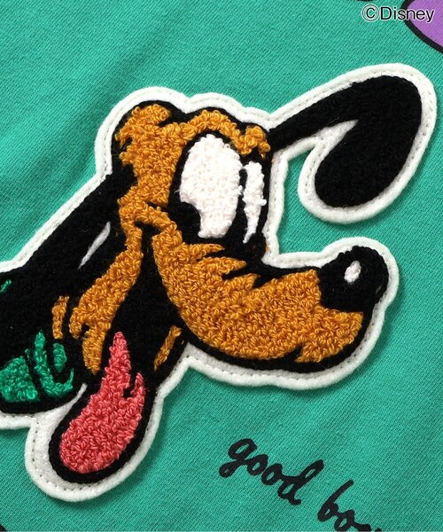 Disney（ディズニー）の「WEB限定 ディズニーフレンズサガラモチーフTシャツ（Tシャツ/カットソー・キッズ・グリーン/ピンク/ネイビー/オフホワイト/サックスブルー・80/90/100/110/120/130/140）」の7枚目の写真