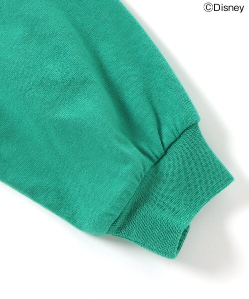 Disney（ディズニー）の「WEB限定 ディズニーフレンズサガラモチーフTシャツ（Tシャツ/カットソー・キッズ・グリーン/ピンク/ネイビー/オフホワイト/サックスブルー・80/90/100/110/120/130/140）」の6枚目の写真
