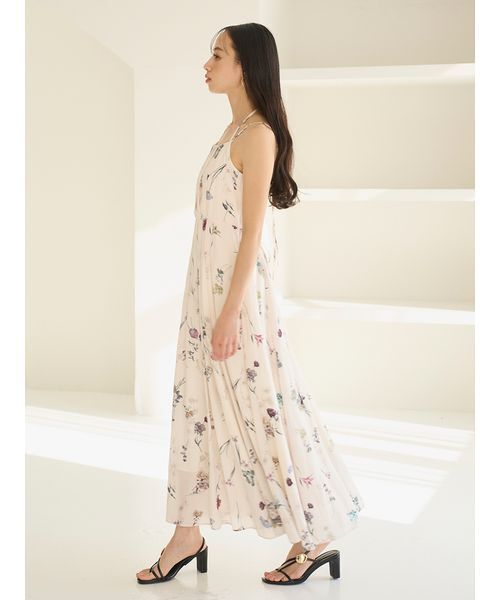 SNIDEL（スナイデル）の「カーデセットフローラルプリントキャミワンピース（ワンピース・レディース・アイボリー/ピンク/ネイビー・1/0）」の19枚目の写真