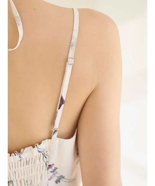 SNIDEL（スナイデル）の「カーデセットフローラルプリントキャミワンピース（ワンピース・レディース・アイボリー/ピンク/ネイビー・1/0）」の22枚目の写真