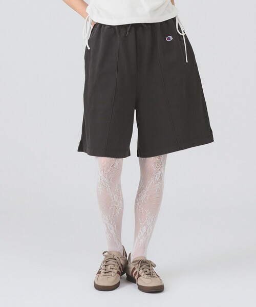 Champion（チャンピオン）の「【別注】Champion / ショーツ（スウェットパンツ・レディース・ブラック/ライトグレー・MEDIUM/SMALL）」の10枚目の写真