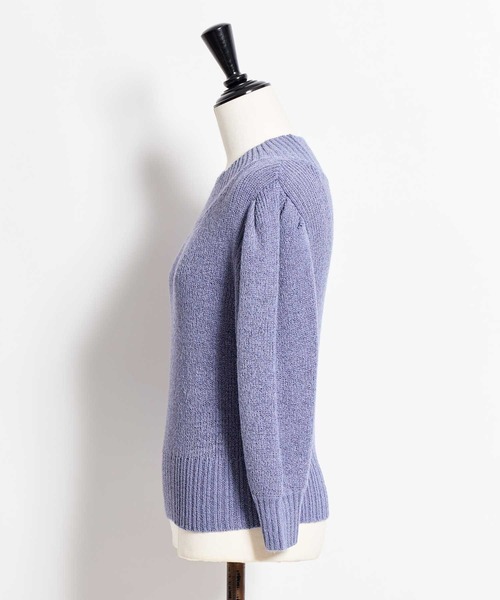 NOELA（ノエラ）の「パフスリーブラメニット（ニット/セーター・レディース・オフホワイト/ピンク/ブルー・フリー）」の15枚目の写真