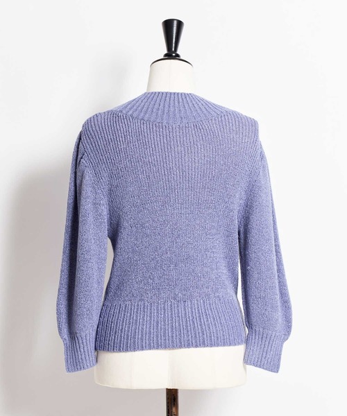 NOELA（ノエラ）の「パフスリーブラメニット（ニット/セーター・レディース・オフホワイト/ピンク/ブルー・フリー）」の16枚目の写真