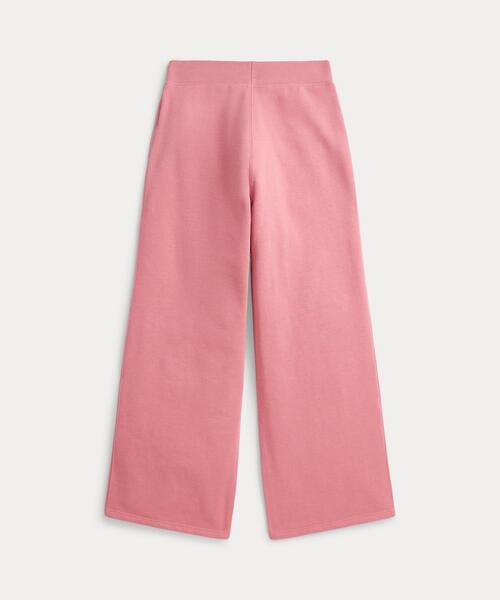 POLO RALPH LAUREN CHILDRENSWEAR（ポロ ラルフ ローレン チルドレンズウェア）の「フレンチ テリー ワイドレッグ スウェットパンツ（スウェットパンツ・キッズ・ピンク・L/M/S/XL）」の4枚目の写真