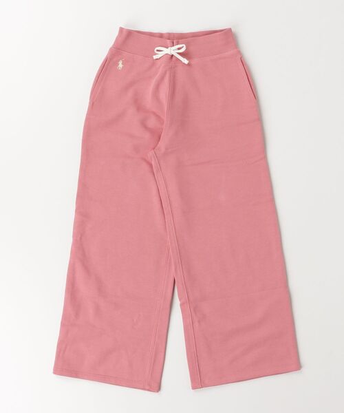 POLO RALPH LAUREN CHILDRENSWEAR（ポロ ラルフ ローレン チルドレンズウェア）の「フレンチ テリー ワイドレッグ スウェットパンツ（スウェットパンツ・キッズ・ピンク・L/M/S/XL）」の3枚目の写真