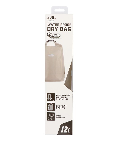 ムラサキスポーツ(ムラサキスポーツ)の「Owltech/オウルテック ドライバッグ 3WAY drycore 防水ドライバッグ 12L OWL-WPBAGDC01(トートバッグ・メンズ・カーキ/ブラック・FREE)」の16枚目の写真