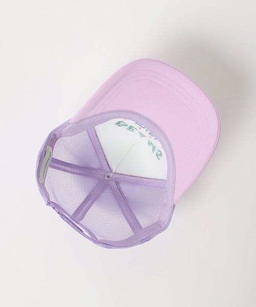 BEAMS mini(ビームスミニ)の「スマイル メッシュ キャップ 2026SS(キャップ・キッズ・イエロー系その他4/パープル系その他4/レッド/ピンク・ONE SIZE)」の18枚目の写真