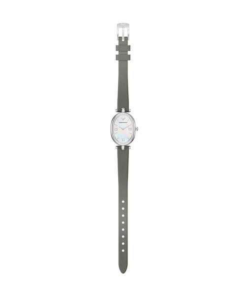 EMPORIO ARMANI(エンポリオアルマーニ)の「エンポリオ・アルマーニ 腕時計 レディース アナログ レザー AR11779(アナログ腕時計・レディース・グレー・FREE)」の6枚目の写真