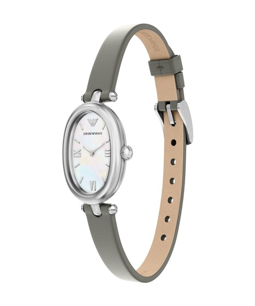 EMPORIO ARMANI(エンポリオアルマーニ)の「エンポリオ・アルマーニ 腕時計 レディース アナログ レザー AR11779(アナログ腕時計・レディース・グレー・FREE)」の7枚目の写真