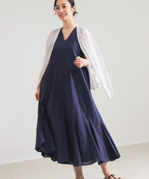 MARIHA（マリハ）の「【別注】MARIHA / 夏の月影  ワンピース ソリッド（ワンピース・レディース・ライトブルー/インディゴブルー・38S/36S）」の2枚目の写真