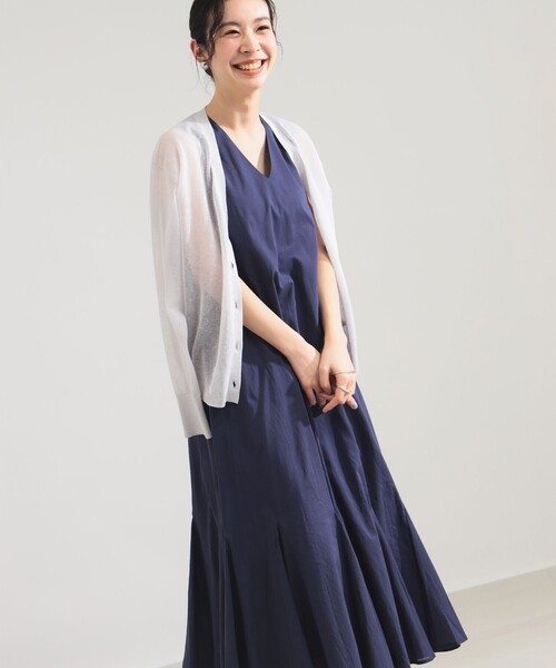 MARIHA（マリハ）の「【別注】MARIHA / 夏の月影  ワンピース ソリッド（ワンピース・レディース・ライトブルー/インディゴブルー・38S/36S）」の7枚目の写真