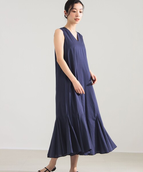 MARIHA（マリハ）の「【別注】MARIHA / 夏の月影  ワンピース ソリッド（ワンピース・レディース・ライトブルー/インディゴブルー・38S/36S）」の8枚目の写真
