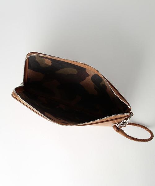 green label relaxing（グリーンレーベルリラクシング）の「[アクネオ] ACNEO LTHR クラッチバッグ（クラッチバッグ・メンズ・ブラック/ブラウン・フリー）」の6枚目の写真