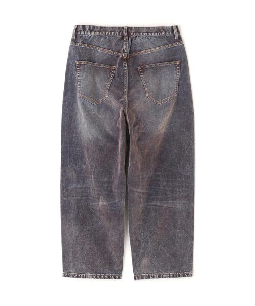 WHITELAND(ホワイトランド)の「WHITELAND/ホワイトランド/FLOCKY WIDE DENIM(デニムパンツ・メンズ・ブルー・F)」の6枚目の写真