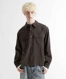 HARE | Wポケットモダールシャツ(HARE)(シャツ/ブラウス)