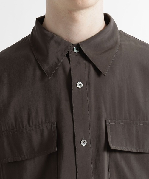 HARE（ハレ）の「Wポケットモダールシャツ(HARE)（シャツ/ブラウス・メンズ・ブラウン/ブラック・FREE）」の16枚目の写真