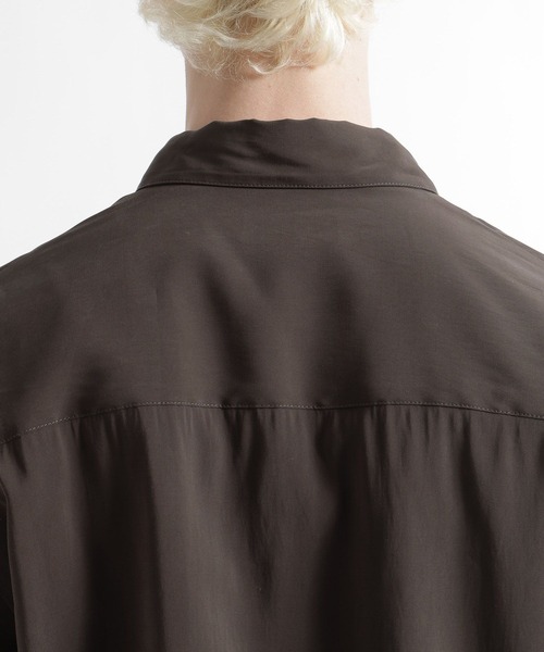 HARE（ハレ）の「Wポケットモダールシャツ(HARE)（シャツ/ブラウス・メンズ・ブラウン/ブラック・FREE）」の20枚目の写真