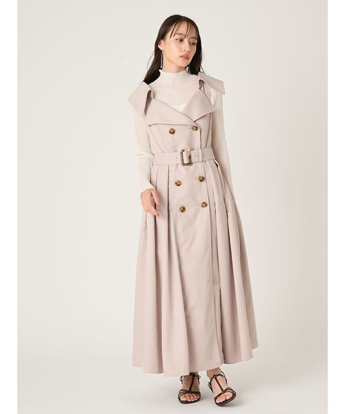 FRAY I.D(フレイアイディー)の「シアーハイネックニットプル/ウォッシャブル(ニット/セーター・レディース・ブラック/ホワイト/ピンク/ミント・F)」の12枚目の写真