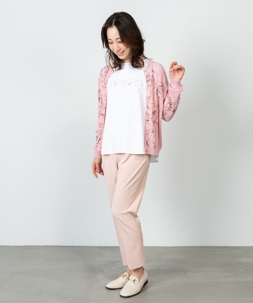STUDIO PICONE(スタジオピッコーネ)の「撥水ベーシックテーパードパンツ(その他パンツ・レディース・ライトオレンジ系/ブラック/ホワイト/ベージュ・LL/L/M/S)」の22枚目の写真