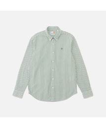 Timberland | ストライプ シアサッカー 長袖 シャツ メンズ(シャツ/ブラウス)
