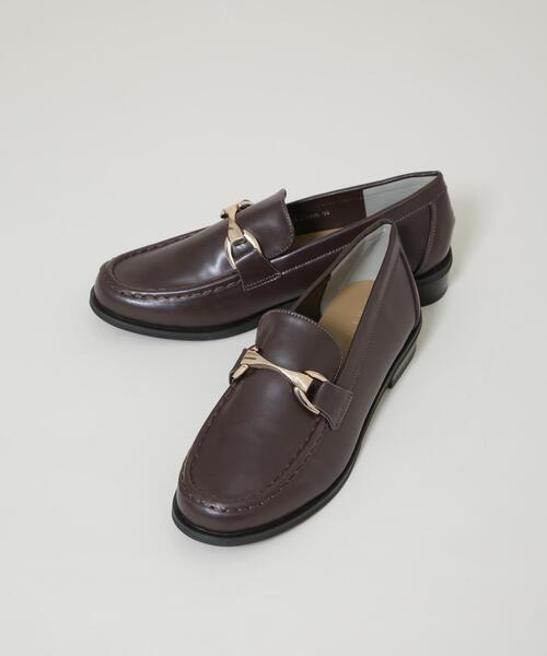 NANO universe（ナノユニバース）の「ビットローファー（ローファー・レディース・ブラウン/ブラック・37/36/38）」の19枚目の写真