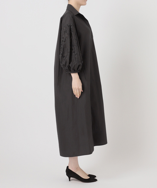 Spick & Span(スピックアンドスパン)の「TICCA / ティッカ フラワーレースワンピース(ワンピース・レディース・チャコールグレー/ホワイト・FREE)」の21枚目の写真