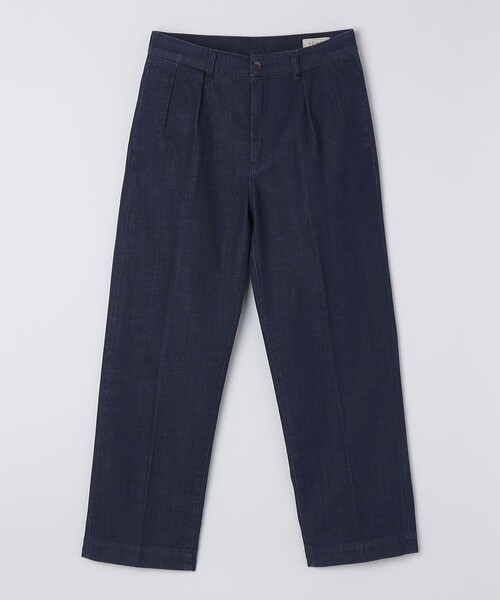 SHIPS(シップス)の「【SHIPS別注】YCHAI: ライト デニム ワイド トラウザーズ(デニムパンツ・メンズ・ネイビー・32inch/31inch/30 inch)」の6枚目の写真