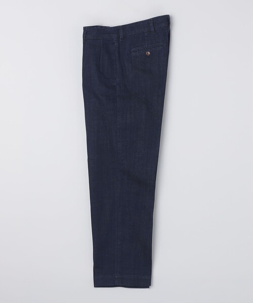 SHIPS(シップス)の「【SHIPS別注】YCHAI: ライト デニム ワイド トラウザーズ(デニムパンツ・メンズ・ネイビー・32inch/31inch/30 inch)」の7枚目の写真