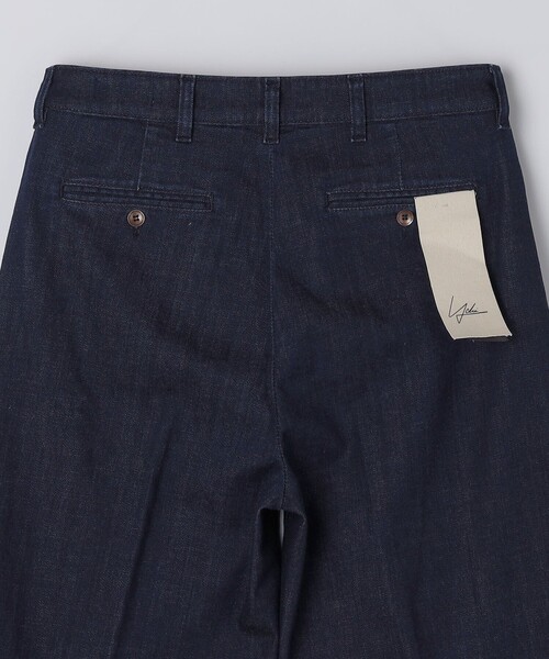 SHIPS(シップス)の「【SHIPS別注】YCHAI: ライト デニム ワイド トラウザーズ(デニムパンツ・メンズ・ネイビー・32inch/31inch/30 inch)」の12枚目の写真
