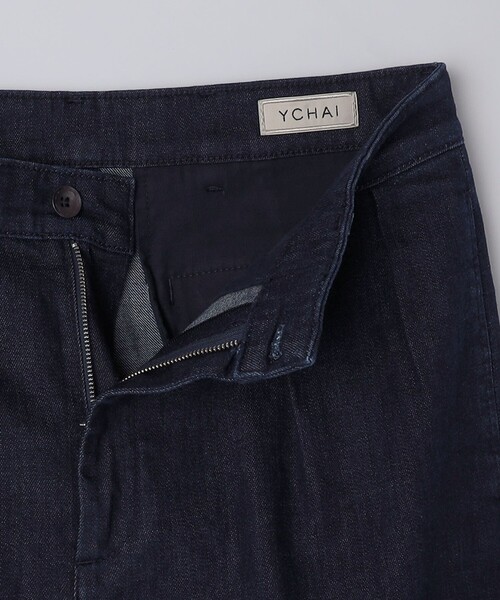 SHIPS(シップス)の「【SHIPS別注】YCHAI: ライト デニム ワイド トラウザーズ(デニムパンツ・メンズ・ネイビー・32inch/31inch/30 inch)」の14枚目の写真