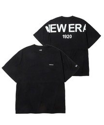 【NEW ERA】 S/S Oversized Drop Shoulder Tee SS OS DST NEW ERA 1920 BLK 261