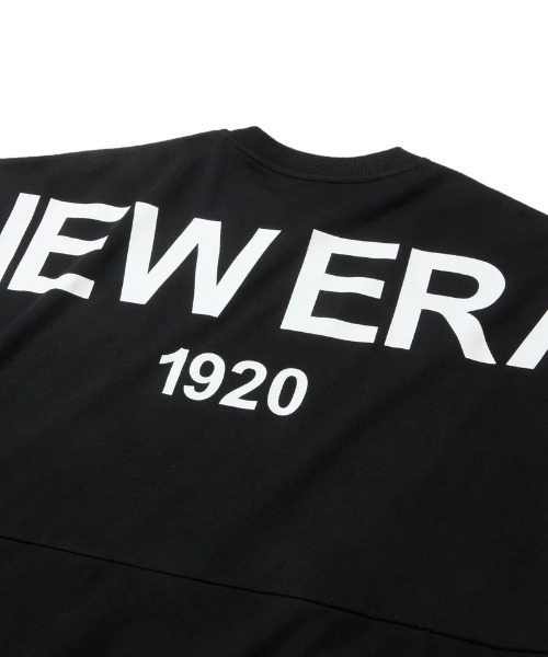 NEW ERA(ニューエラ)の「【NEW ERA】 S/S Oversized Drop Shoulder Tee SS OS DST NEW ERA 1920 BLK 261(Tシャツ/カットソー・メンズ・ブラック・MEDIUM/LARGE/X-LARGE)」の6枚目の写真