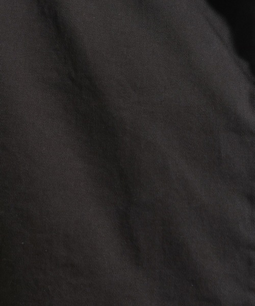 BAYFLOW（ベイフロー）の「【ストレッチ】ヴィンテージライクチノジャケット[セットアップ可]（ブルゾン・メンズ・チャコール/ベージュ・MEDIUM/LARGE）」の4枚目の写真