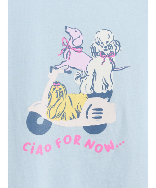 GAP(ギャップ)の「babyGap グラフィックTシャツ(Tシャツ/カットソー・キッズ・アイボリー/ブルー/ライトパープル/グリーン・110cm/105cm/100cm/95cm/90cm/80cm)」の9枚目の写真
