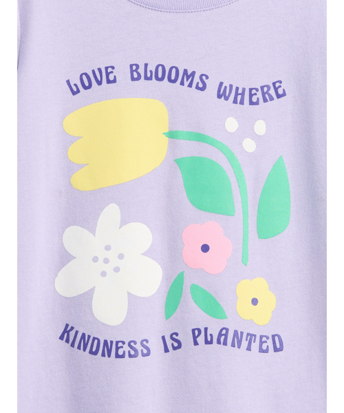 GAP(ギャップ)の「babyGap グラフィックTシャツ(Tシャツ/カットソー・キッズ・アイボリー/ブルー/ライトパープル/グリーン・110cm/105cm/100cm/95cm/90cm/80cm)」の10枚目の写真