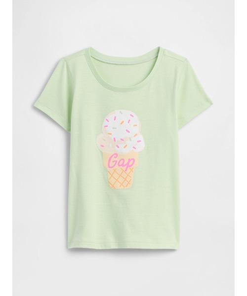 GAP(ギャップ)の「babyGap グラフィックTシャツ(Tシャツ/カットソー・キッズ・アイボリー/ブルー/ライトパープル/グリーン・110cm/105cm/100cm/95cm/90cm/80cm)」の3枚目の写真