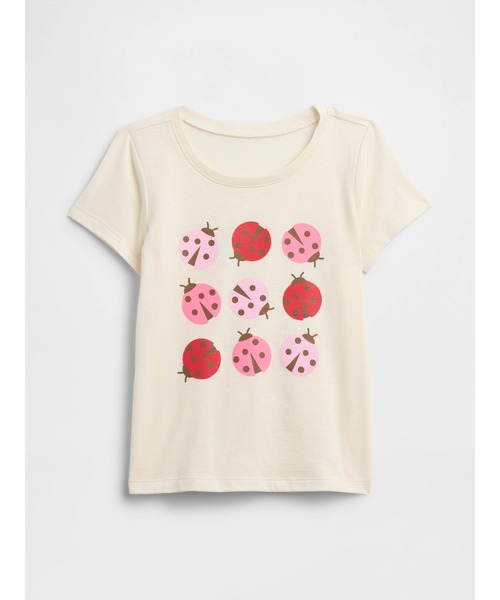 GAP(ギャップ)の「babyGap グラフィックTシャツ(Tシャツ/カットソー・キッズ・アイボリー/ブルー/ライトパープル/グリーン・110cm/105cm/100cm/95cm/90cm/80cm)」の2枚目の写真