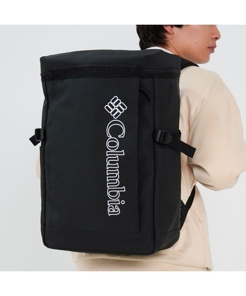 Columbia（コロンビア）の「35L ボックスバックパック（バックパック/リュック・メンズ・ブラック×ホワイト/ブラック/ブラック×グレー・FREE）」の3枚目の写真