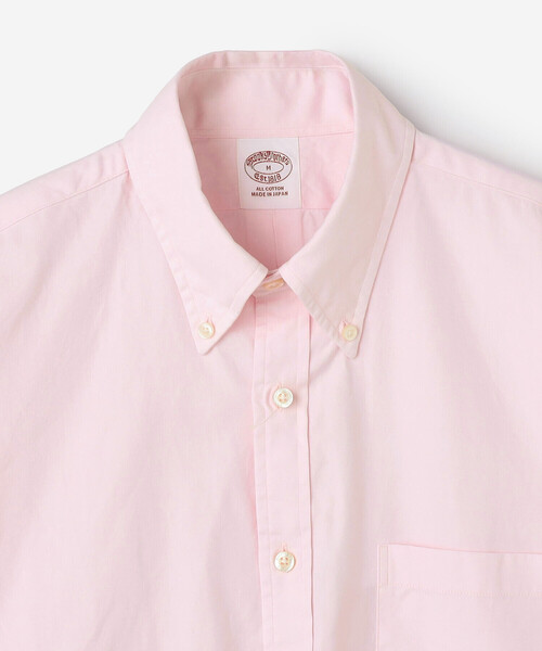 BROOKS BROTHERS（ブルックスブラザーズ）の「Brooks Brothers |〈別注〉ピンポイントオックスフォード ポロカラーボタンダウンシャツ WOMEN（シャツ/ブラウス・レディース・ピンク・S/M）」の4枚目の写真