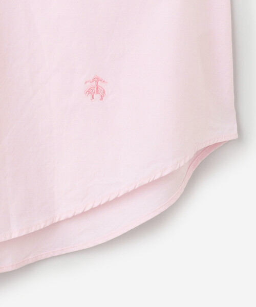 BROOKS BROTHERS（ブルックスブラザーズ）の「Brooks Brothers |〈別注〉ピンポイントオックスフォード ポロカラーボタンダウンシャツ WOMEN（シャツ/ブラウス・レディース・ピンク・S/M）」の6枚目の写真