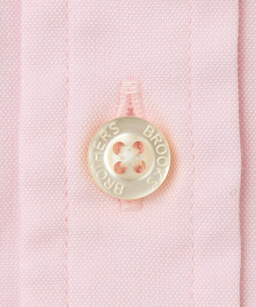 BROOKS BROTHERS（ブルックスブラザーズ）の「Brooks Brothers |〈別注〉ピンポイントオックスフォード ポロカラーボタンダウンシャツ WOMEN（シャツ/ブラウス・レディース・ピンク・S/M）」の8枚目の写真